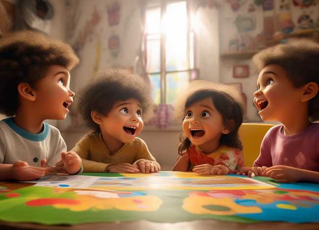 儿童故事四人对话短篇；四人对话幼儿故事