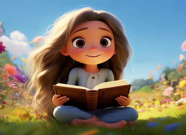 女孩故事动画片 有个动画片里面有个女孩子讲故事