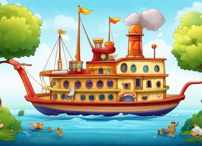 儿童轮船故事书，轮船的故事幼儿园教案