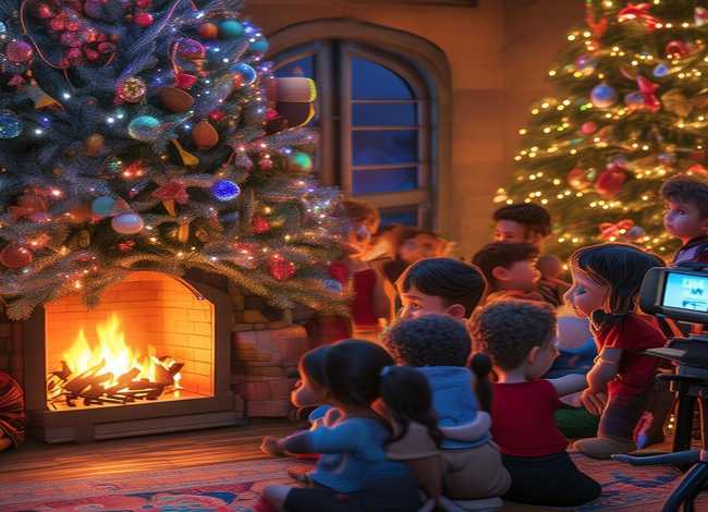 儿童圣诞故事视频；圣诞节的故事视频