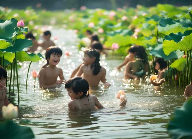 莲的古诗、小儿采莲的古诗