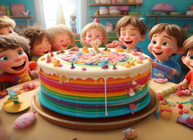 蛋糕儿童故事 - 好吃的蛋糕幼儿故事
