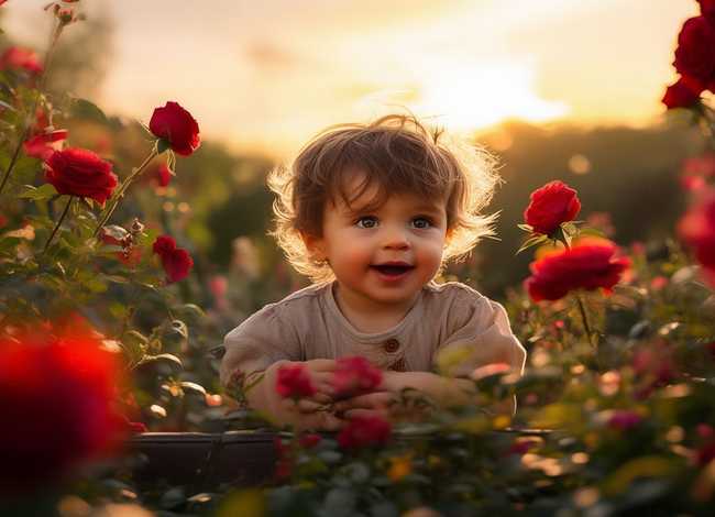 玫瑰的故事儿童摄影（玫瑰的故事剧照）