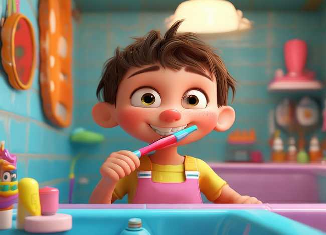 儿童刷牙的故事视频；刷牙幼儿故事视频