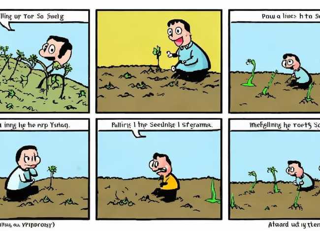 成语故事拔苗助长连环画6页（成语故事拔苗助长连环画6页怎么写）