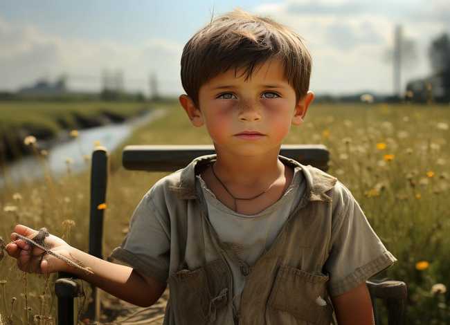 失孤儿童文案（失孤儿子照片）