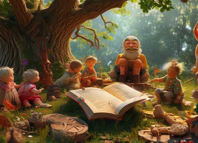 儿童民间传说故事大全 - 幼儿民间传说故事