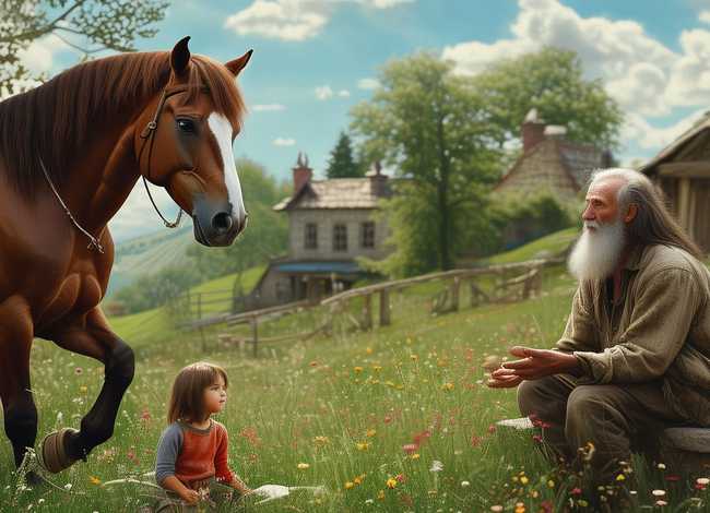 儿童讲塞翁失马的故事完整版 讲一讲塞翁失马的故事