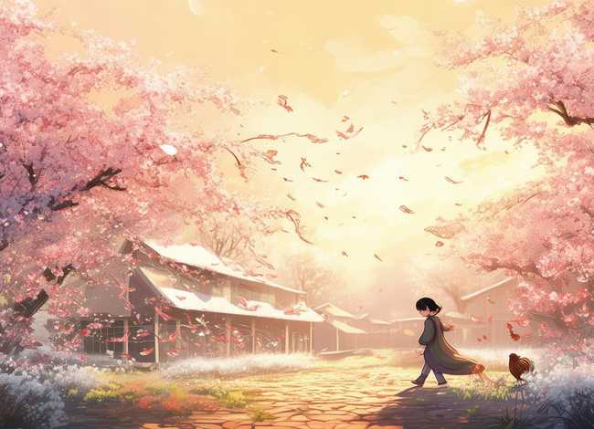 春晓故事简单图画，春晓故事简单图画大全