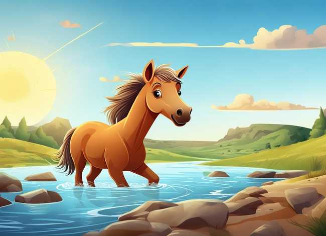 儿童故事小马过河小马要去哪里（小马过河的故事出自哪里）