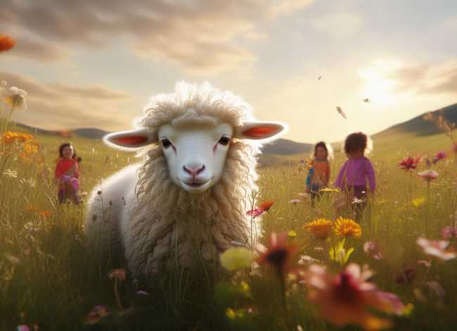 儿童故事小羊完整版、小羊故事文字版