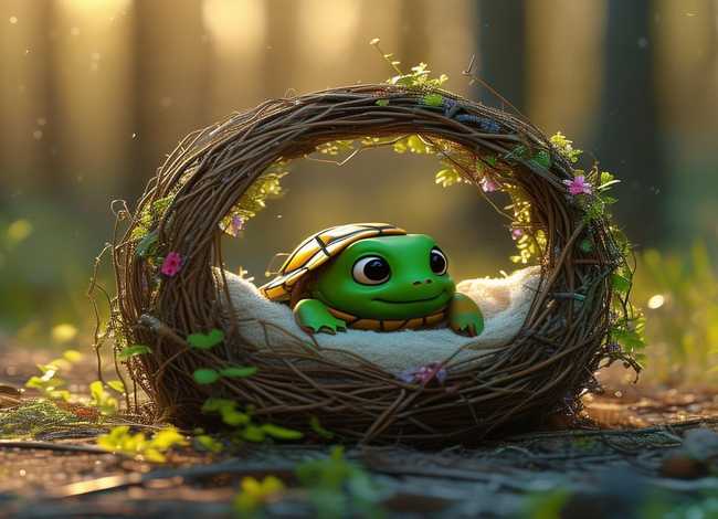 儿童故事小乌龟的摇篮 小乌龟的摇篮视频故事