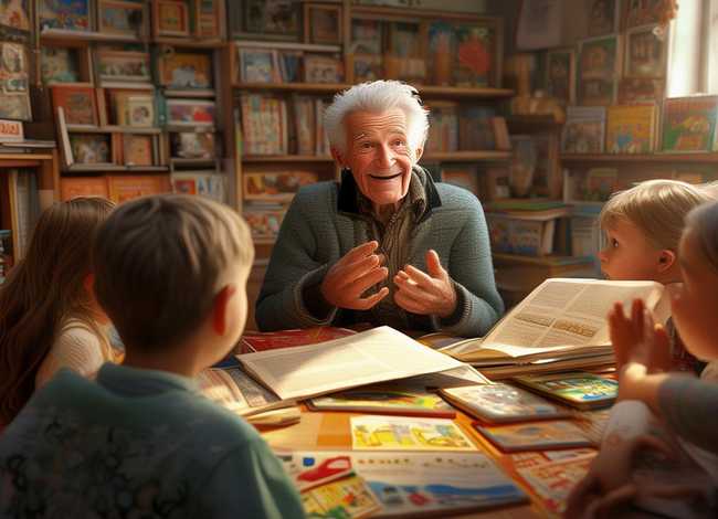 老爷爷的故事幼儿讲故事（老爷爷的故事幼儿讲故事大全）