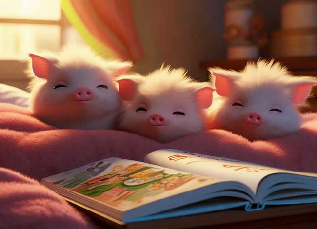 播放睡前故事三只小猪，播放睡前故事三只小猪视频