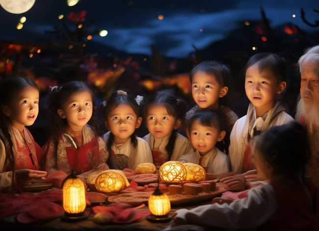 儿童中秋节故事演讲（儿童中秋节演讲稿100字左右）