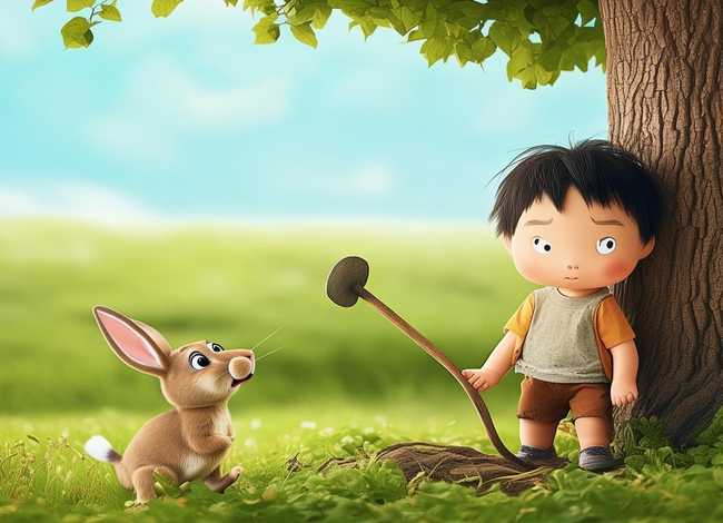 寓言故事儿童故事守株待兔 - 守株待兔秒懂少儿 秒懂少儿寓言故事