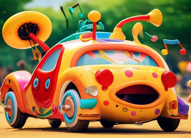 儿童音乐故事车，有关车子的儿童音乐