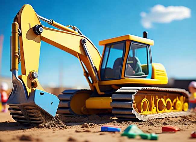 挖土机动画片儿童挖掘机动画片，挖土机 儿童挖掘机动画片