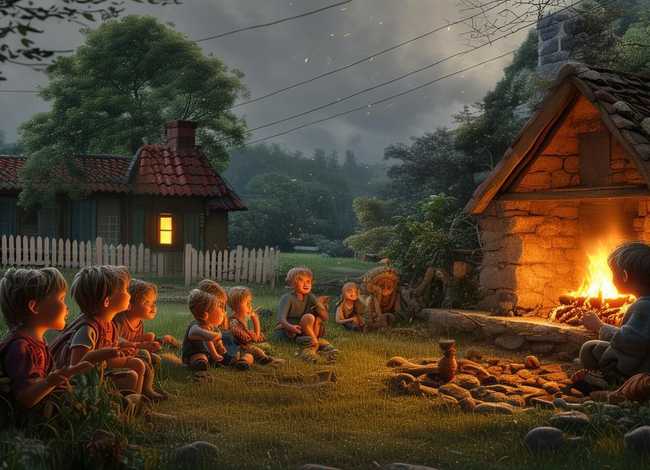 我的乡村生活儿童睡前故事，关于乡村生活的故事100