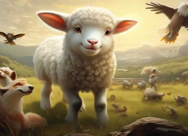 小绵羊的遭遇故事；小绵羊的遭遇故事简介