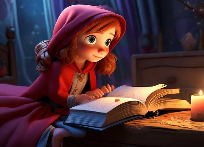 小红帽故事文字 睡前故事、小红帽故事文字 睡前故事图片