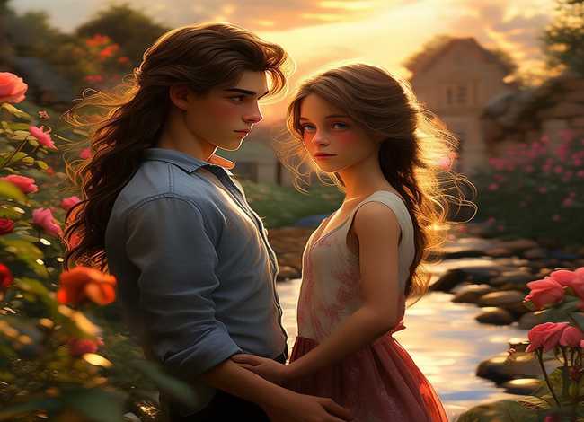 爱情的故事400字（爱情的故事400字作文）