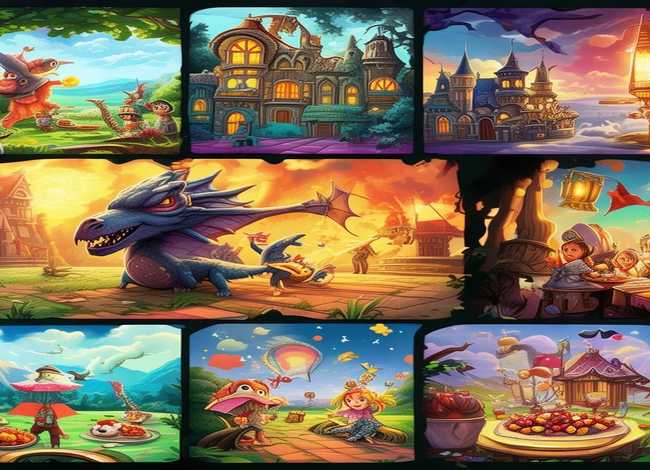 儿童故事绘本连环画 - 绘本故事连环画6幅