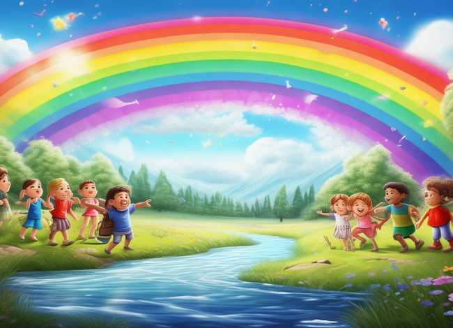 彩虹的故事儿童版、彩虹的故事幼儿故事 彩虹的故事儿童版、彩虹的故事幼儿故事