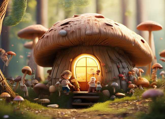 儿童故事蘑菇屋的奇妙冒险；关于蘑菇屋的绘本故事