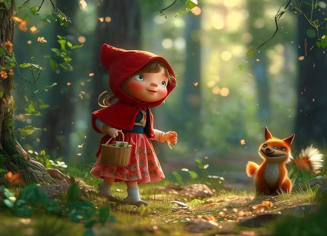 幼儿童话故事小红帽视频完整，幼儿故事小红帽的故事视频