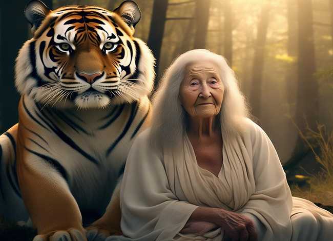 故事大全 老虎外婆，故事大全 老虎外婆图片