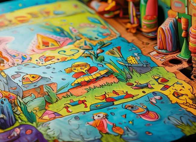 绘本故事绘画图片手画；绘本故事绘画图片手画版