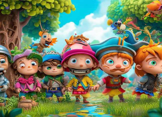 儿童漫画故事创编、少儿漫画手绘小故事