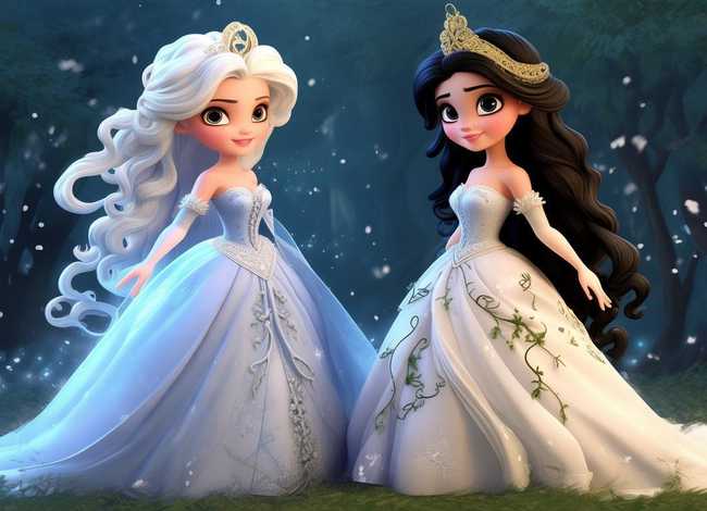 儿童动画片白雪公主和贝儿公主、儿童动画片白雪公主和贝儿公主叫什么