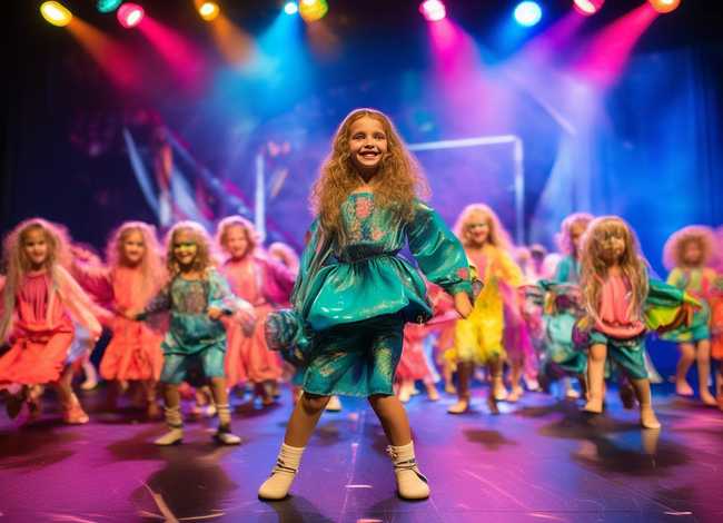 儿童爵士舞 少儿爵士舞舞台妆