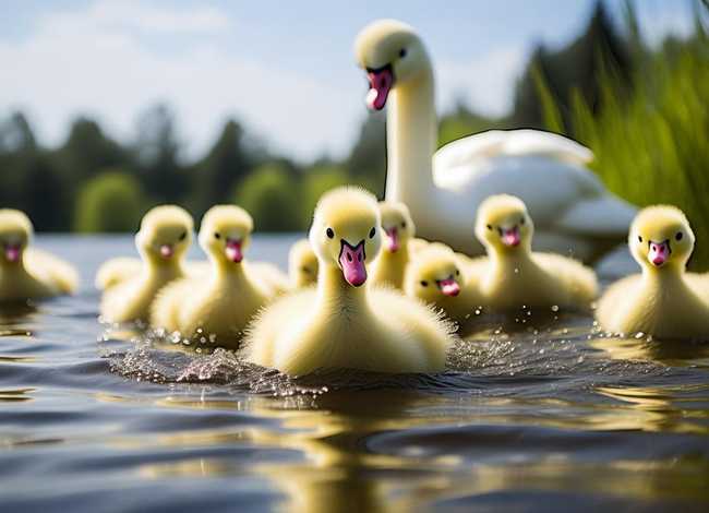天鹅的幼儿故事（天鹅的幼儿故事视频）