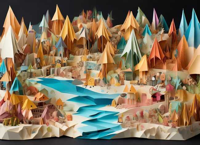 用折纸怎么折出来的故事、用折纸怎么折出来的故事作文