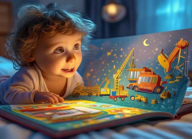 工程车儿童故事小视频；工程车的故事 幼儿睡前