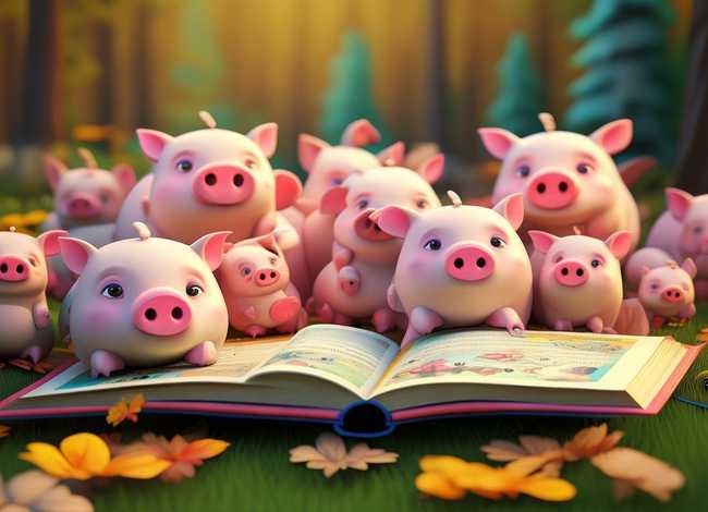 小猪儿童故事全集、小猪故事短故事大全