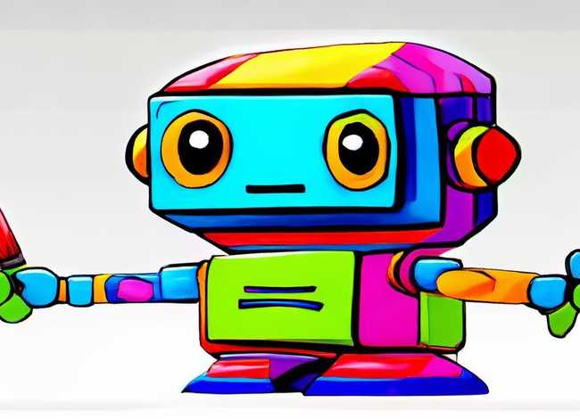 儿童机器人画画图片大全，儿童机器人画画图片大全简单