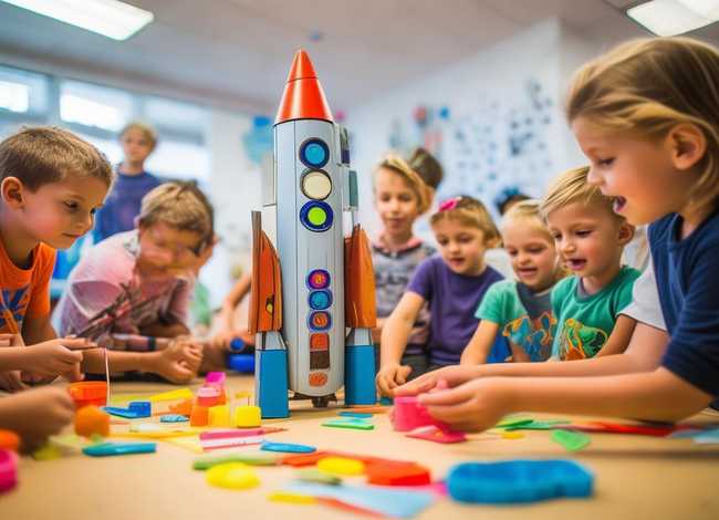 儿童火箭手工制作；儿童火箭手工制作图片