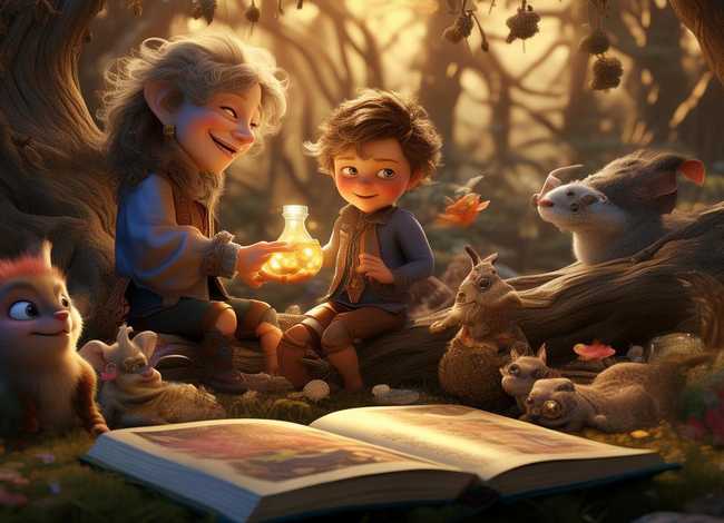 女巫童话故事儿童 女巫故事集