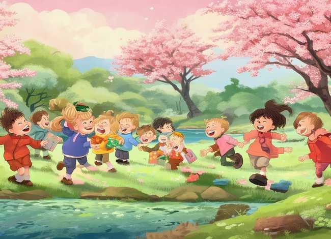 春天儿童古诗词创作 - 春天的古诗30首幼儿