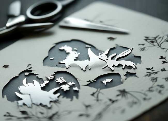 简单的剪纸故事；简单的剪纸故事图片