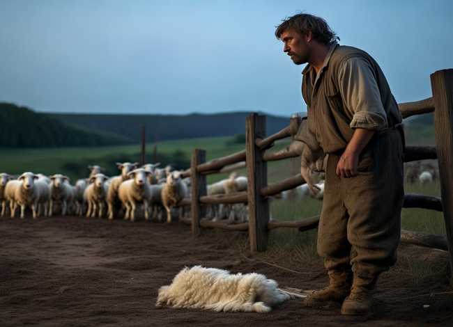 亡羊补牢寓言故事配图；亡羊补牢寓言故事配图画