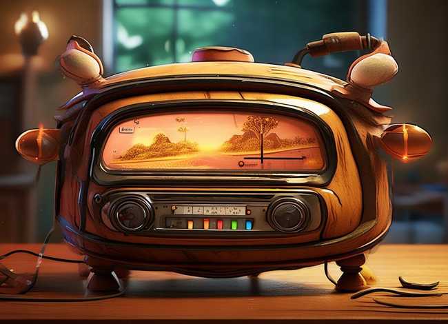 儿童故事广播收音机，收音机的幼儿故事