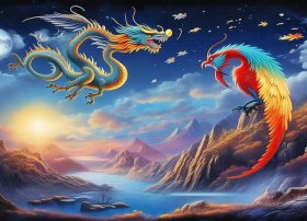 古代神话故事绘画 中国古代神话故事绘画