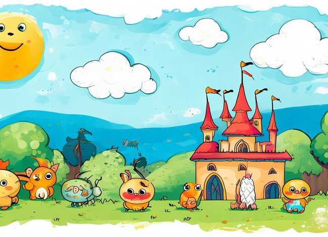 儿童故事画原创、儿童故事画大全简单漂亮