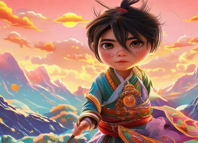 哪吒的故事儿童版英语简单（哪吒的故事英语作文）