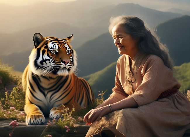 老虎外婆的客家故事（老虎外婆的客家故事内容）